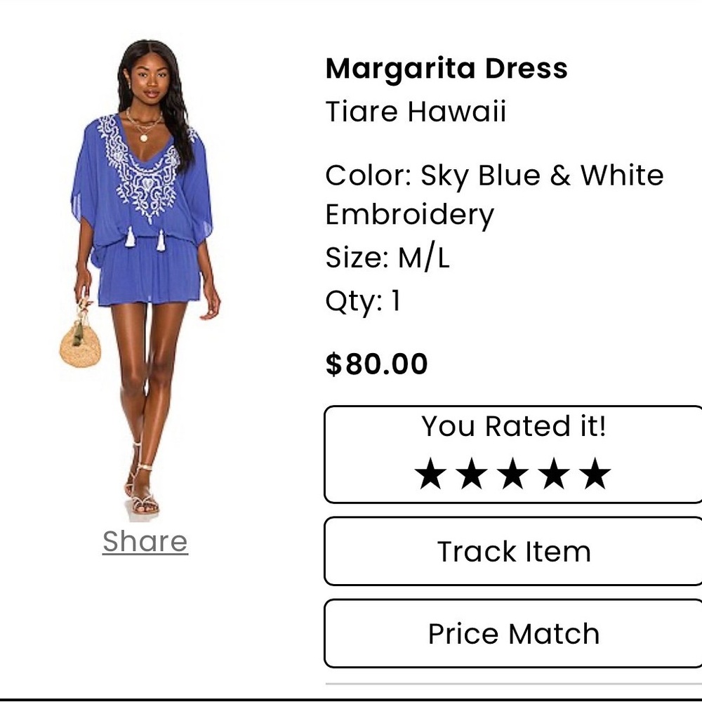 Margarita Tiare Hawaii dress